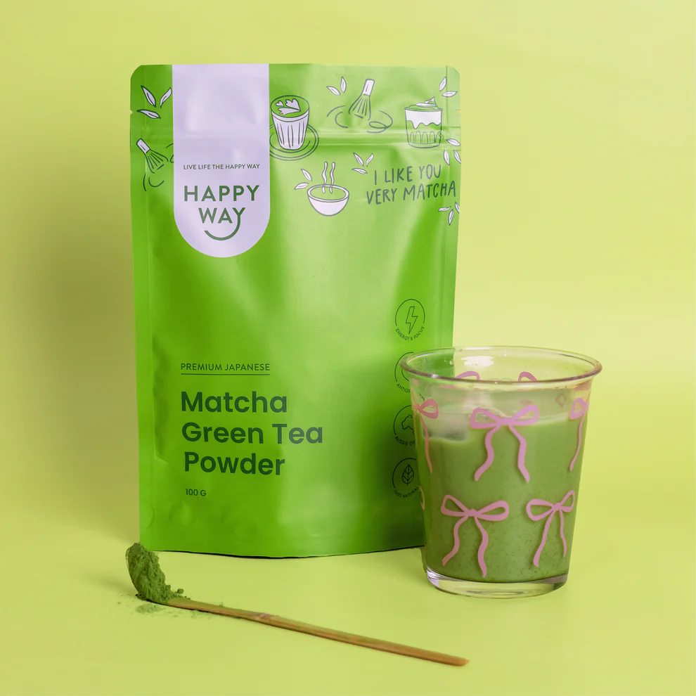 Happy Way Matcha Green Tea Powder 100g **New Product**